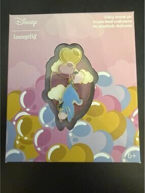 Loungefly Disney Winnie the Pooh Eeyore Balloons LE 1,200 Enamel Pin
